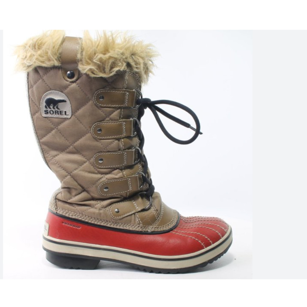 Sorel Trail Autumn Bronze Tofino Joan Snow Boot Size 7.5 NL 1909-239